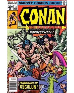 Conan the Barbarian (1970) #  72 (7.5-VF-)