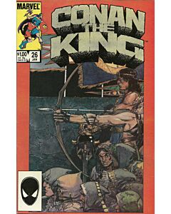 Conan the King (1980) #  26 (7.0-FVF) Mike Kaluta cover