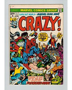 Crazy (1973) #   1 (6.0-FN) (668044)