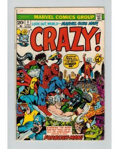 Crazy (1973) #   1 (6.0-FN) (668044)