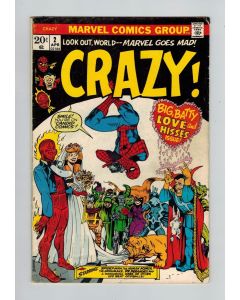 Crazy (1973) #   2 (4.0-VG) (668051)