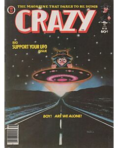 Crazy Magazine (1973) #  38 (5.0-VGF) Bob Larkin cover, Pencil on cover, Staple rust