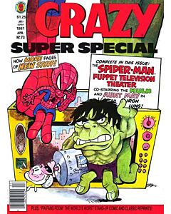 Crazy Magazine (1973) #  73 (2.0-GD) Marvel artists galore, Water damage