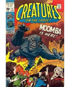 Creatures on the Loose (1971) #  11 (4.0-VG) Water damage, staple rust