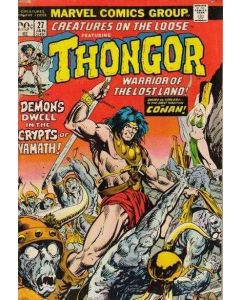 Creatures on the Loose (1971) #  27 Mark Jewelers (6.0-FN) Thongor