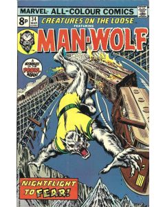 Creatures on the Loose (1971) #  34 UK Price (5.0-VGF) Man-Wolf