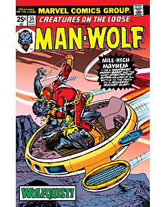 Creatures on the Loose (1971) #  35 (5.0-VGF) Man-Wolf