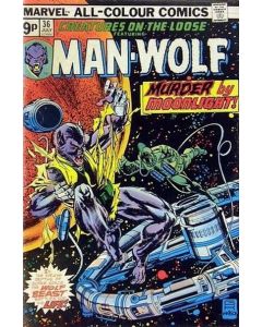 Creatures on the Loose (1971) #  36 UK Price (8.0-VF) Man-Wolf