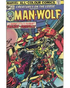 Creatures on the Loose (1971) #  37 UK Price (6.5-FN+) Man-Wolf, FINAL ISSUE