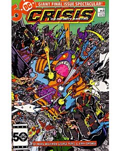 Crisis on Infinite Earths (1985) #  12 (7.0-FVF) 1st Wally West as Flash, FINAL ISSUE