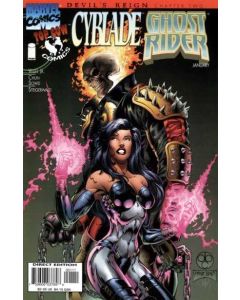 Cyblade Ghost Rider (1997) #   1 (8.0-VF) Devil's Reign Ch. 2, Color fade at top