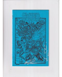 Cyber Force (1992) #   1 Cover A Blue Ashcan (6.0-FN) (1392825) Signed by Marc & Eric Silvestri