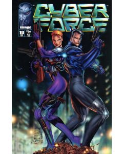 Cyber Force (1993) #  10 Cover B (7.0-FVF)