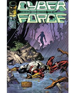 Cyber Force (1993) #  20 (6.0-FN) Price tag on cover