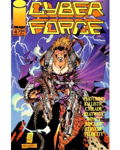 Cyber Force (1993) #   4 (6.0-FN)