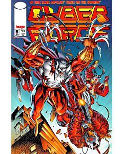 Cyber Force (1993) #   5 (6.0-FN) Price tag on cover