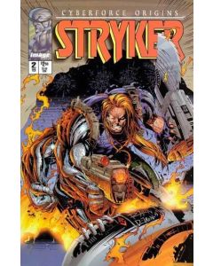 Cyber Force Origins (1995) #   2 (6.0-FN) Stryker, Tag on back cover, 1st Michael Turner work in comics