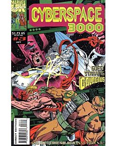 Cyberspace 3000 (1993) #   3 (4.0-VG) (Marvel UK)