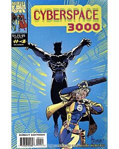 Cyberspace 3000 (1993) #   4 (6.0-FN) (Marvel UK) Price tag on Cover