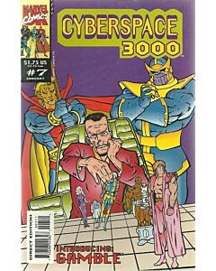 Cyberspace 3000 (1993) #   7 (6.0-FN) (Marvel UK) Price tag on Cover