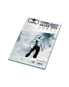 Ultimate Guard Comic Bags Resealable Silver Size (100)