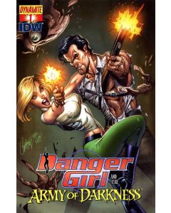 Danger Girl and the Army of Darkness (2011) #   1 (8.0-VF) J. Scott Campbell Cover