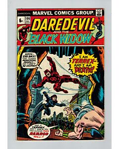 Daredevil (1964) # 106 UK Price (5.0-VGF) (402129) Black Widow