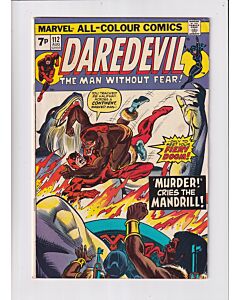Daredevil (1964) # 112 UK Price (5.0-VGF) (1022227) Black Widow, Mandrill