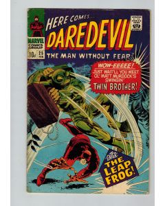 Daredevil (1964) #  25 UK price (5.0-VGFN) (401528) 1st Appearance Leap Frog