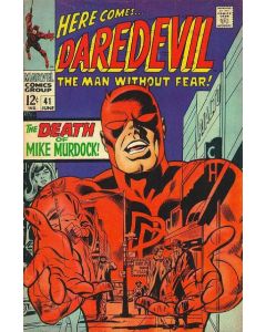 Daredevil (1964) #  41 (3.0-GVG) Death of Mike Murdock