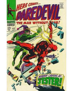 Daredevil (1964) #  42 (4.0-VG) 1st Jester, Centerfold detached
