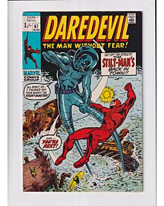 Daredevil (1964) #  67 UK Price (6.0-FN) (1681219) Stilt-Man
