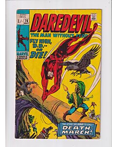 Daredevil (1964) #  76 UK Price (5.0-VGF) (1022302) El Condor