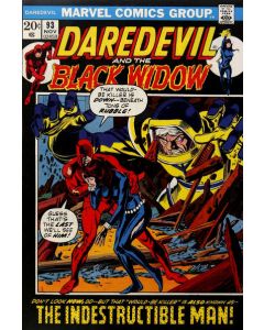 Daredevil (1964) #  93 (5.0-VGF) Cover tear