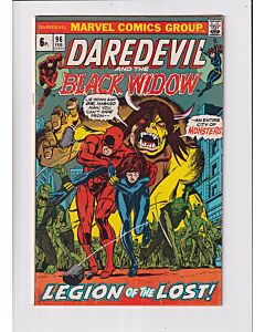 Daredevil (1964) #  96 UK Price (6.0-FN) (402064) Black Widow