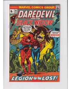 Daredevil (1964) #  96 UK Price (6.0-FN) Black Widow
