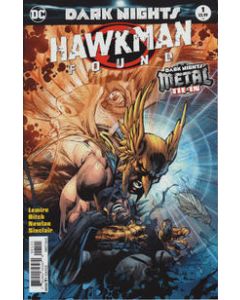 Dark Nights Hawkman Found (2017) #   1 Cover B (9.0-VFNM) Jim Lee Metal tie-in