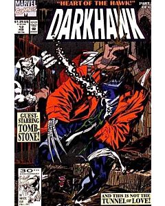 Darkhawk (1991) #  12 (4.0-VG) Water damage, Rust migration