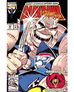 Darkhawk (1991) #  20 (3.0-GVG) Spider-Man, Sleepwalker, Water damage, Rust migration