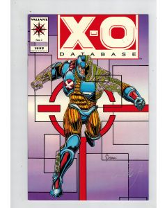 X-O Database (1993) #   1 (8.0-VF) (1727146) Signed by Cliff van Meter