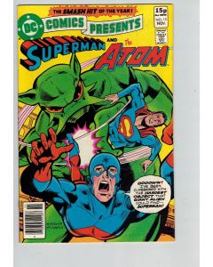 DC Comics Presents (1978) #  15 UK Price (8.0-VF) Atom