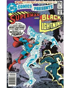 DC Comics Presents (1978) #  16 UK Price (5.0-VGF) Black Lightning