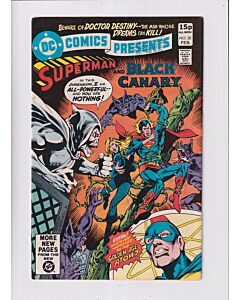 DC Comics Presents (1978) #  30 UK Price (6.0-FN) Black Canary
