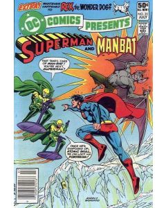 DC Comics Presents (1978) #  35 (4.0-VG) Man-Bat, water damage