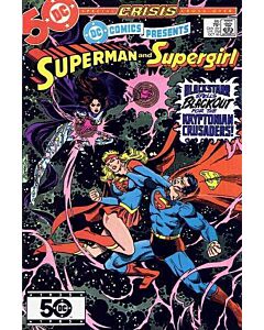 DC Comics Presents (1978) #  86 (7.0-FVF) Crisis, Supergirl, Blackstarr