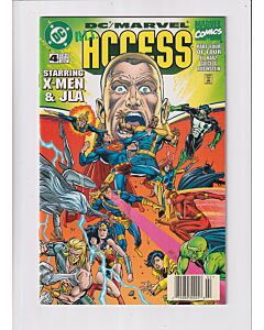 DC Marvel All Access (1996) #   4 Newsstand 2 (7.0-FVF) (1867514) X-Men JLA