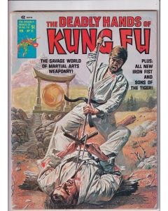 Deadly Hands of Kung Fu (1974) #  21 (3.0-GVG) (1972720) Magazine, Iron Fist