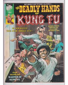 Deadly Hands of Kung Fu (1974) #   3 (5.0-VGF) (1829529) Magazine, Neal Adams cover, Tag removal scuff