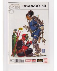 Deadpool (2012) #  31 (9.0-VFNM) (190309) Original Sin, Dazzler, 1st Ellie Comacho