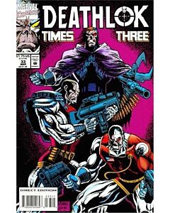 Deathlok (1991) #  33 (6.0-FN) Times Three